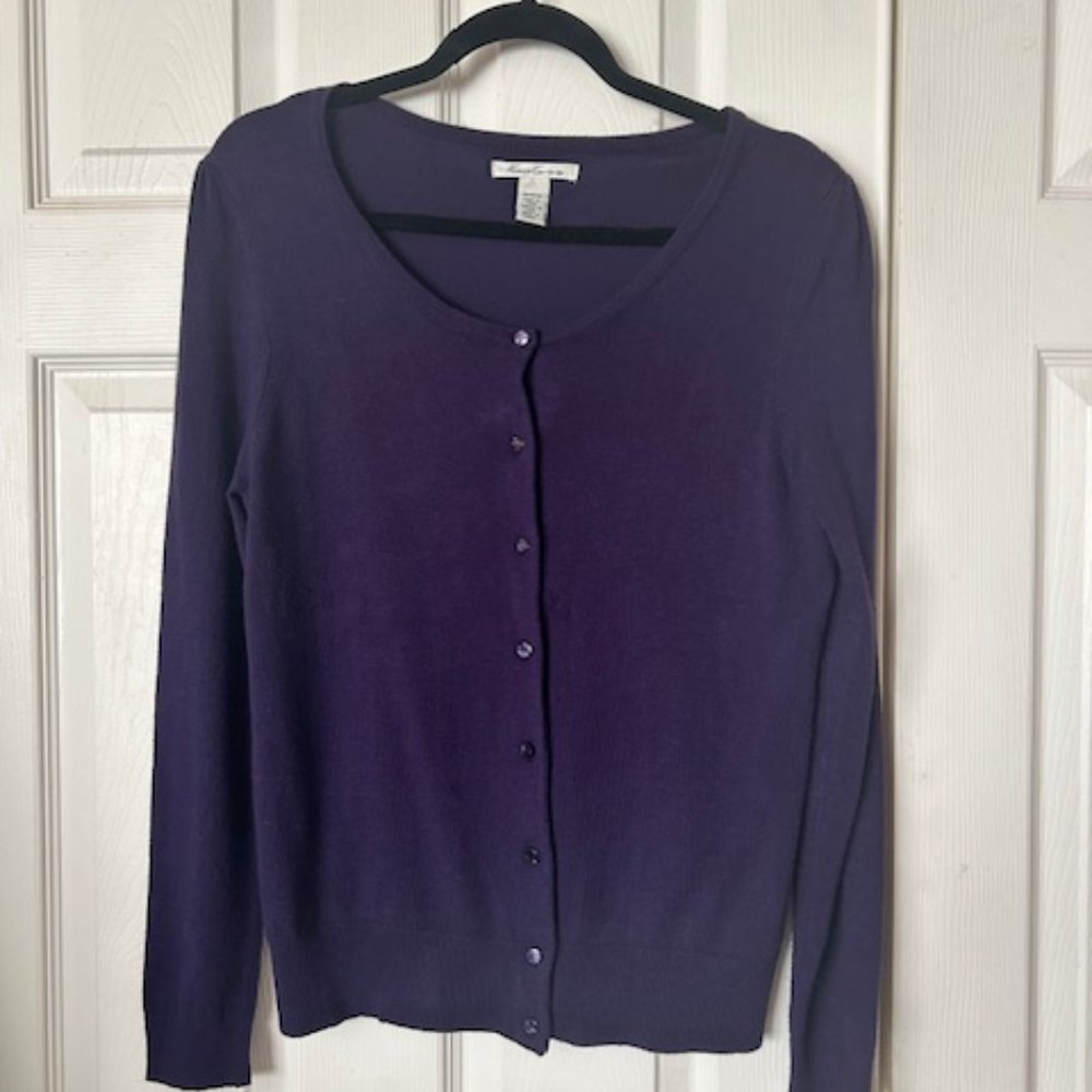 Kenneth Cole Button Up Sweater, Size Medium